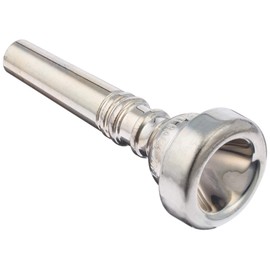Bach 3421D Silver Plated 1D Cup Flugelhorn Mouthpiece, Medium Shallow