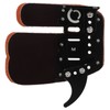 Archery Finger Guard Adjustable Finger Guard Black Protective Gear for