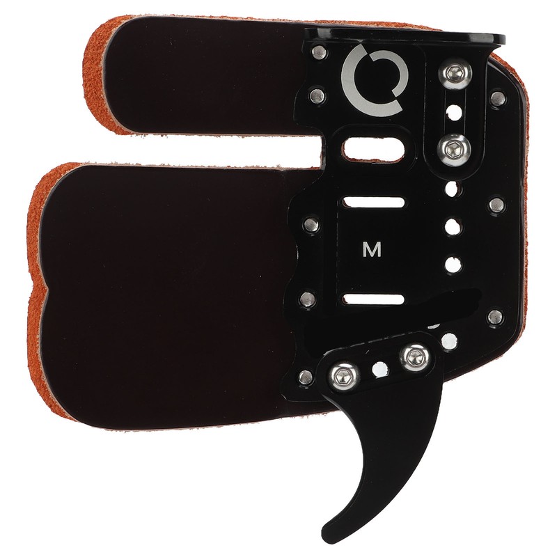 Archery Finger Guard Adjustable Finger Guard Black Protective Gear for