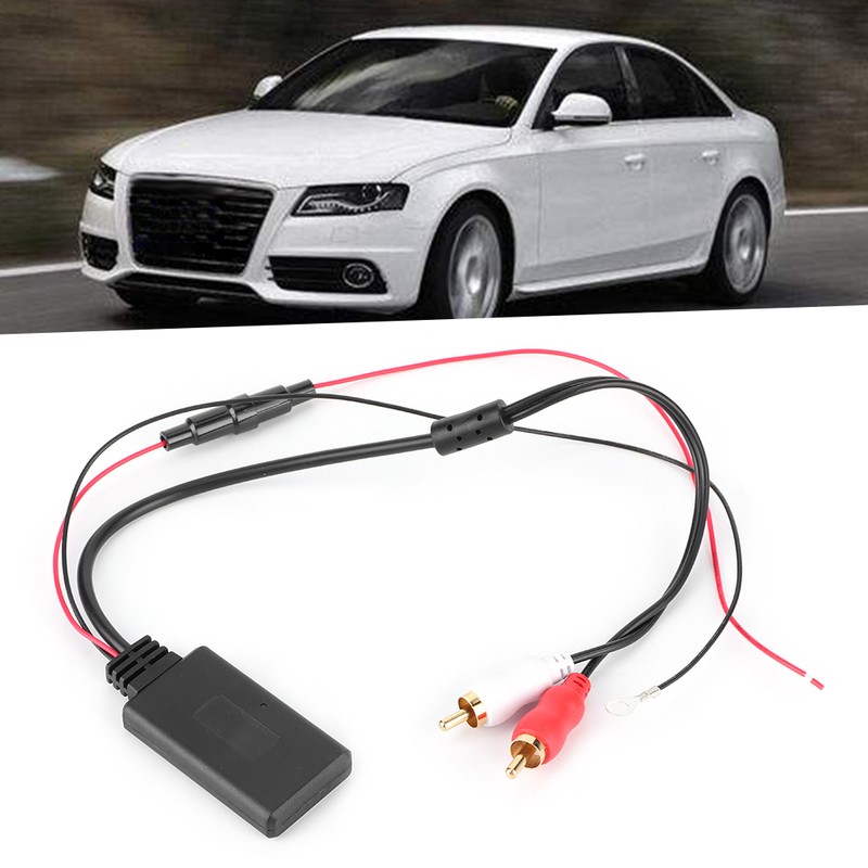 Universal Bluetooth AUX Receiver Module 2 RCA AUXIN Adapter for