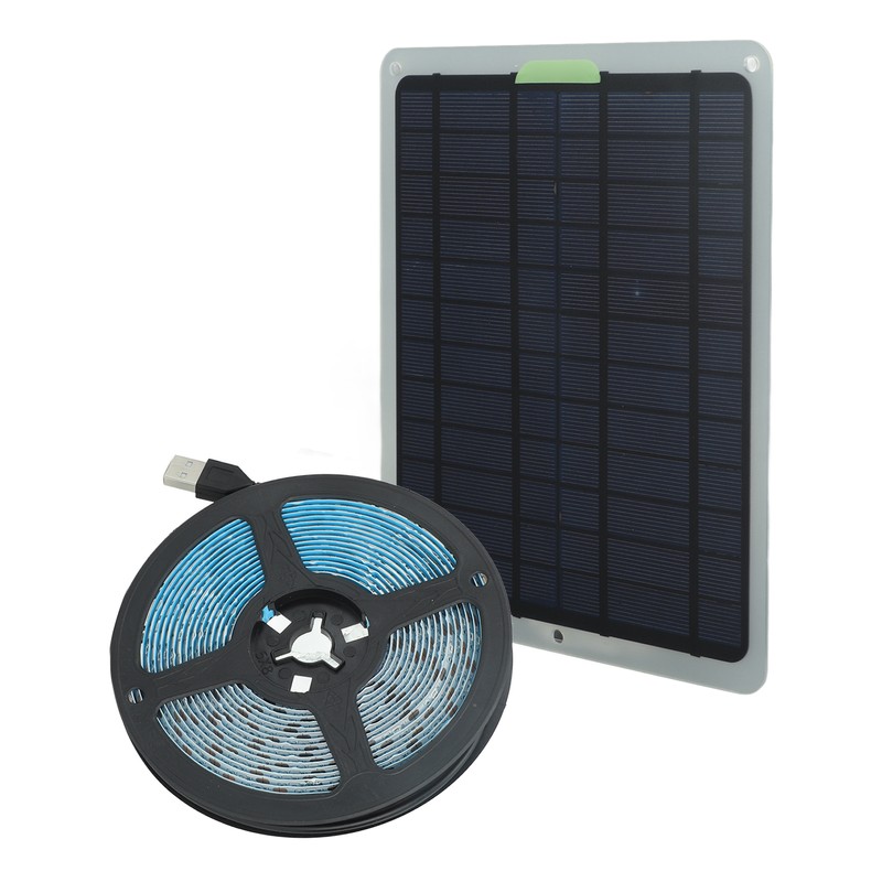 20W Full Spectrum Solar Power Lamp LED 5V IP65 Waterproof