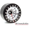 TxXrcss 152g Super Heavy Duty RC 1.9 Beadlock Wheels Offsets