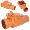 PEÄTAN Backflow Seal Diameter DN 75 Orange | Check Valve
