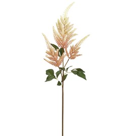 SilksAreForever 34" Artificial Astilbe Flower Stem -Pink/Cream (Pack of 12)