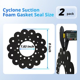 SuperDi Cyclone Suction Foam Gasket Seal for Dyson DC28c DC33c DC37 DC38 DC39 ADY17 2pc