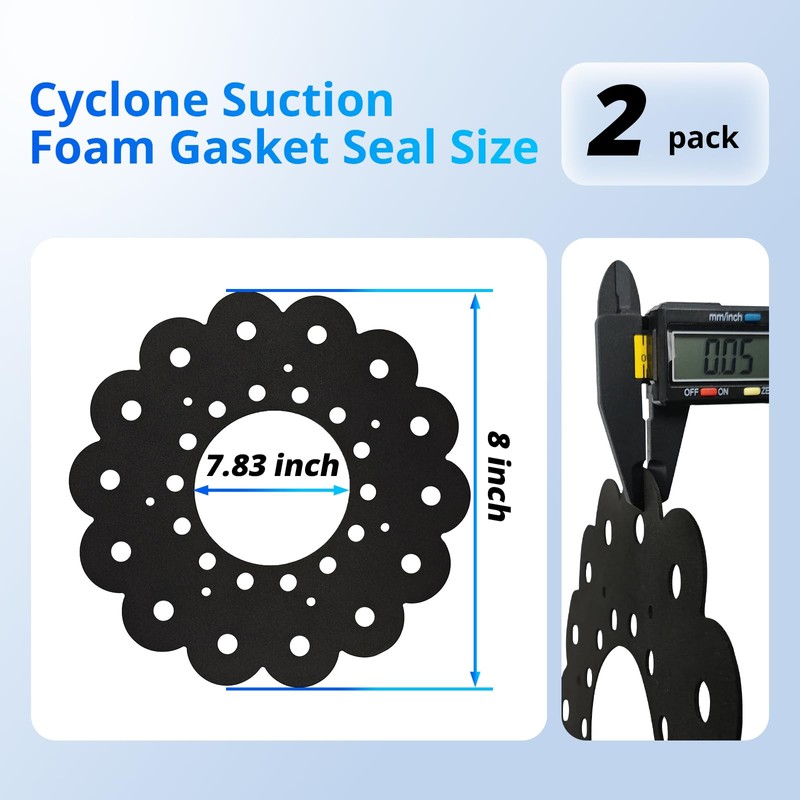 SuperDi Cyclone Suction Foam Gasket Seal for Dyson DC28c DC33c