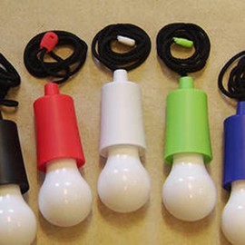 EURO MARKETING MANUFACTURING Pull Light LED Hanging Light Red Colour Unique