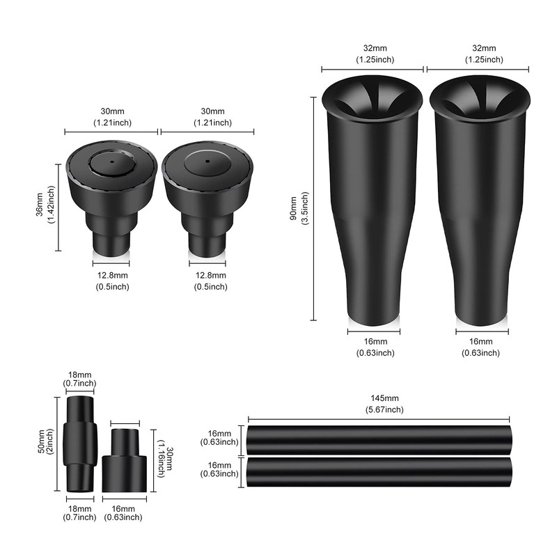 Water fountain nozzle for Garden, Ponds, Tabletop Fish Ponds, 8