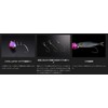 Jackall Replacement Hook Anchovies Dragon Tenya No. 80 Purple/Pink Glow