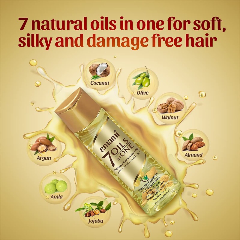Emami 7 Oils in 1 - Damage Control Herbal Hair