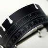 T&F A5 Black Ruler/Page Marker - 22cm x 4.5cm Plastic