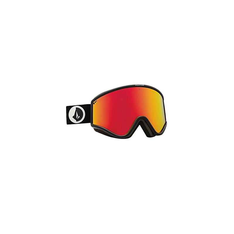 Yae Goggle Gloss Black - Red Chrome