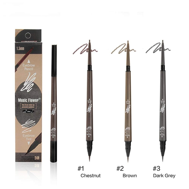 Music Flower 2 in 1 Microblading Eyebrow Pencil Tint 1.5mm