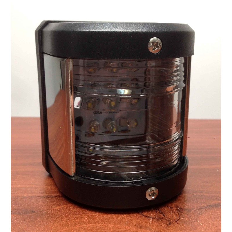 Pactrade Marine Boat Pontoon LED Navigation Light Black ABS Plastic