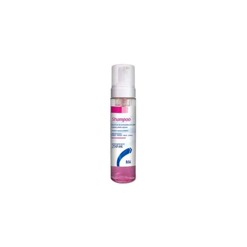 Shampo Espuma Gluconato Clorhexidina Al 0.12% Cabello Cuerpo