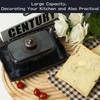 Dormercy Butter Dish with Lid for Countertop, Large Ceramics Butter