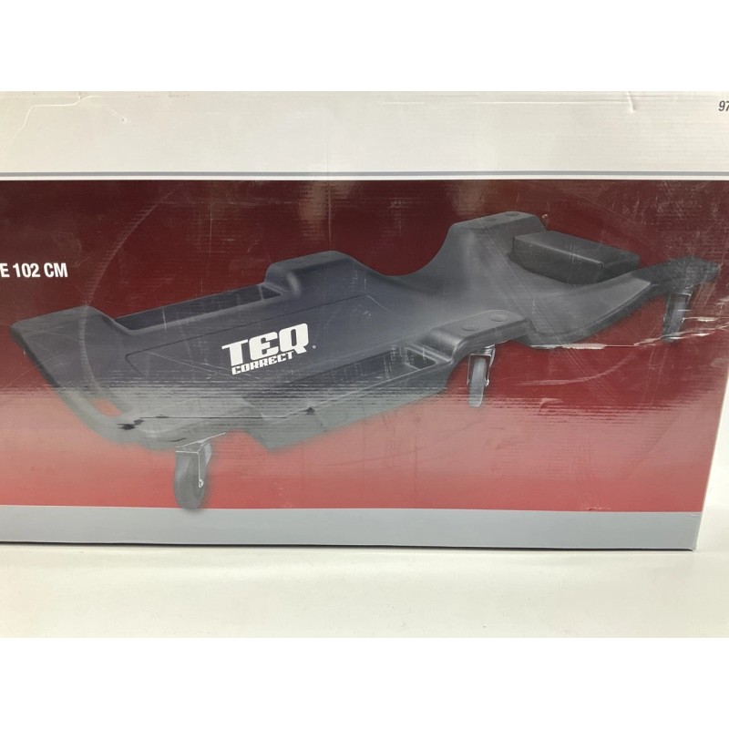 TEQ Correct 97002PV 40" Plastic Creeper, Ergonomic Design For Comfort,