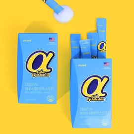 Alpha CD concentrated powder, high purity, high content, efficacy of Alpha CD, alpha cyclodextrin zero powder stick, 3 boxes / 알파CD 농축분말 고순도 고함량 알파시디 효능 알파시클로덱스트린 제로파우더 스틱 3박스