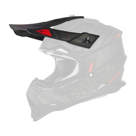 O'Neal 2 SRS Helmet Glitch Visor Black/Gray, One Size