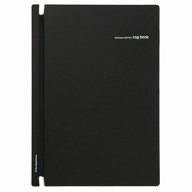 Replug Business Card File Log Book Black B02-473