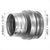 HVAC OV 4" to 3" Inch Round Duct Reducer -