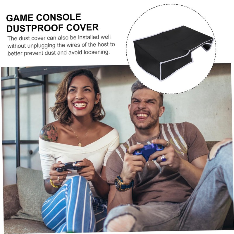 TEHAUX Game Console Cover for Splashproof Protective to Clean Space