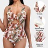 OUSIMEN Traje de Baño una Pieza para Mujer con Cuello