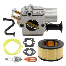 Vkinman Carburetor Carb, Air Filter Replacement for Stihl MS271 MS291 MS261 MS271C MS291C MS261C Chainsaw Replacement for Zama Carb C1Q-S252