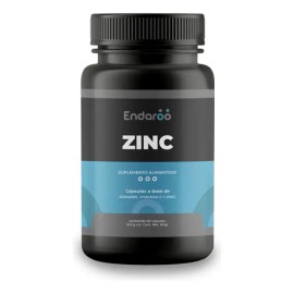 Suplemento de Zinc con Vitamina C y Jengibre – 90 Cápsulas Endaroo