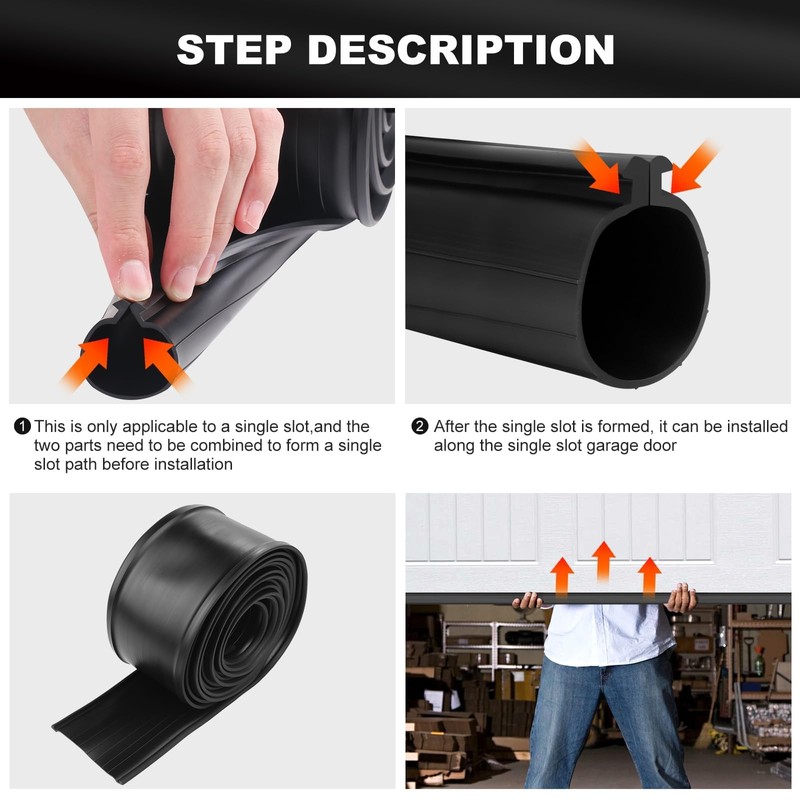 9ft Garage Door Bottom Seal for Clopay Garage Door