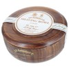 DR Harris & Co Mahogany Wooden Shaving Bowl with Almond