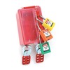 Brady Wall-Mount Group Lock Box for Lockout/Tagout, Plastic