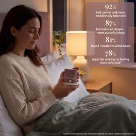 Rooted Human Drift Deeper Sleep Support Capsules – L-Theanine, Glycine, Ashwagandha, Lemon Balm, Reishi, Montmorency Cherry + Magnesium, Zinc & Vitamin B6 – 3 Capsules Daily (30 Day Serving)