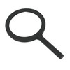 5 Inch 8X Handheld Magnifying Glass - Light Green Tint