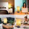 Eva's Light Table Lamp, 3-Way Dimmable Table Lamp, Touch Control,