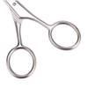 2-Piece Stainless Steel Beard Scissors Set Precision Trimming Shears for