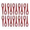 20 plastic blades/replacement blades/cutting plates/blades suitable for cordless grass trimmer