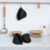 tifanso Silicone Oven Mitts Pot Holders Sets for Kitchen Heat