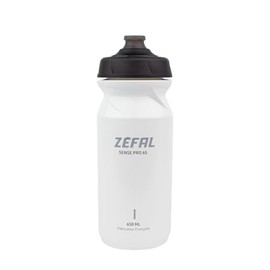 ZEFAL Sense Pro 65 Drinking Bottle Bicycle White 650 ml - Bicycle Bottle - Premium and Bicycle Water Bottle Leak-Proof - Bicycle Bottle BPA Free - Sports Bottle 79 g - Bicycle Accessories