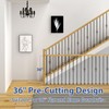 Gyykzz 9 Pack Iron Stair Balusters, 36" Balusters for Staircase
