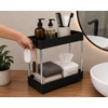 Bathroom Countertop Organizer Shelf for Skincare and Toiletry Storage –