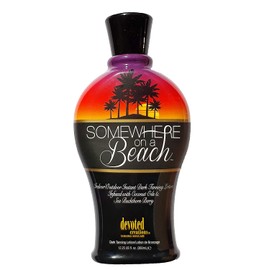Somewhere on a Beach, Indoor Outdoor, Instant Dark Tanning Lotion 12.25 Ounce