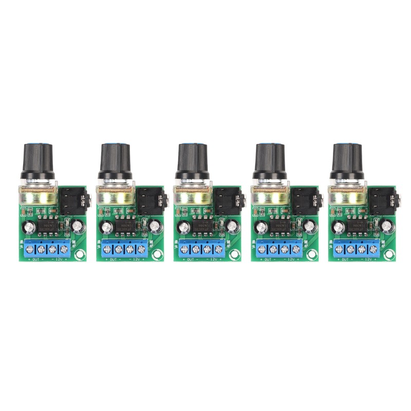 5PCS LM386 Power Amplifier Board Mini 0.5W to 10W Speaker