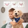 4PCS Spring Bandanas for Dogs, Durable Triangle Girl Boy Dog