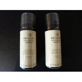 Revlon PhotoReady Airbrush Mousse Makeup - VANILLA  #010 - TWO - New / Sealed