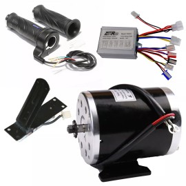 Unite 24V 500W Brush Motor Controller Throttle Pedal Electric Go Kart Quad E Bike ATV