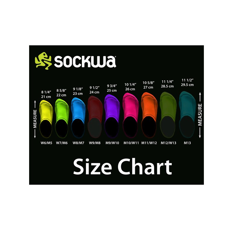 Sockwa Playa Lo Beach Socks Red M13