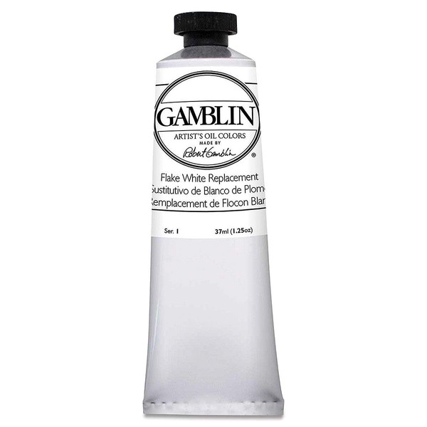 Gamblin Artist Oil 37Ml Flake White Repl