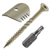 Fence Nail Fastener, 2" Inch50PCS Rust Resistant, External epoxy Coated,