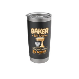 Baker Bakery - Pastries Bread Baker Stainless Steel Insulated Tumbler